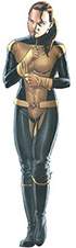 Kitty in modern costume
